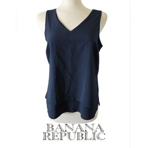 Banana Republic Navy Blue Women's Top